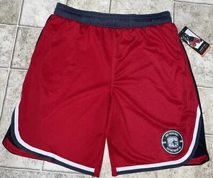 NWT Mens And1 Red Basketball 10” Inseam Gym Shorts Size Medium - Picture 1 of 12