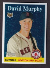 David Murphy 2007 Topps Chrome Heritage Card #42 Red Sox 164/1958