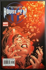 * House of M #1 1:20 Quesada Variant WandaVision 2005 Disney+ GET IT SIGNED CGC!