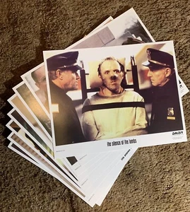 SILENCE OF THE LAMBS 11x14 LOBBY CARD SET 1989 HANNIBAL LECTER ANTHONY HOPKINS - Picture 1 of 1