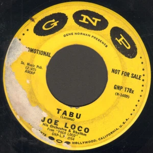 Joe Loco And His Orchestra / Tabu / Vinyl / Exotica / Obscura / GNP / US - Imagen 1 de 2