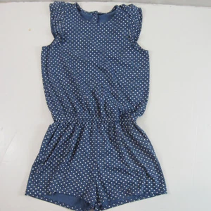 Gymboree Girl's romper blue diamond 14 shorts - Picture 1 of 7