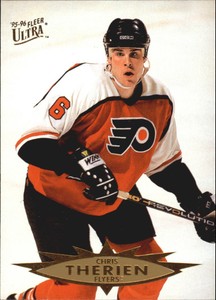 1995-96 Ultra Flyers Hockey Card #121 Chris Therien