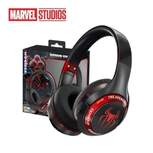 Marvel Spider Man Bluetooth Eagles Over ear Foldable Computer Wireless Headphone - Picture 1 of 22