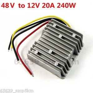 New Waterproof DC/DC Converter Regulator 48V Step Down to 12V 20A 240W - Picture 1 of 3
