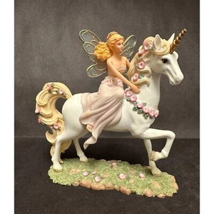 Statuina Messenger Serenity Unicorno Messaggi Speciali Serie Collezione Hamilton - Foto 1 di 7