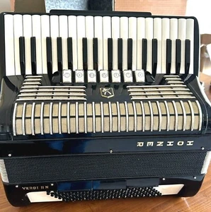 HOHNER VERDI II N 96 BASS Piano Accordion Akkordeon Very Good - Picture 1 of 9