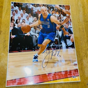 Jason Kidd Dallas Mavericks Signed / Autographed 16x20 Photo Beckett COA - Picture 1 of 3