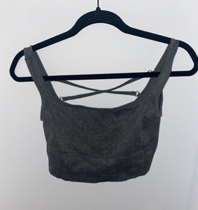 Urban Outfitters ~ Out From Under Black Sparkle Bralette Size XL