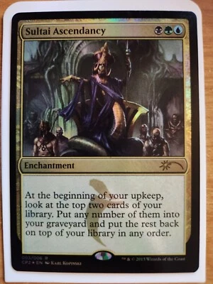 Sultai Ascendancy FOIL Fate Reforged Clash Pack Promo MTG FREE SHIPPING - Image 1 of 2