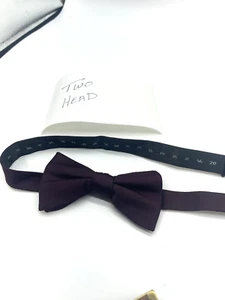 👔❤️ PRETIED BOWTIE ELEGANT SUIT DESIGNER NECKTIE TIE FREE SHIPPING 👔❤️ - Picture 1 of 3