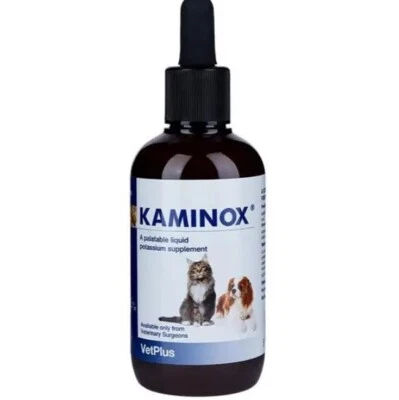 KAMINOX Dogs and Cats Liquid Potassium Supplement - 60ml Bottle