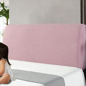 Bed Headboard Cover Bedhead Cover Solid Color Washable Headboard Protector