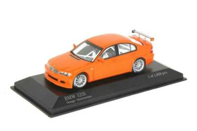 BMW 320I E46 ORANGE STREET VERSION 2004 MINICHAMPS 400052400 1/43 E46/4 METAL - Photo 1/3
