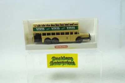Wiking 1:87 Bus 8730126 Büssing Berliner Doppeldeckerbus D38 Vivil OVP 170369 - Bild 1 von 2