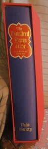 Burne,The Hundred Years War Folio Society HC,VG Slipcase,FINE,color illustrated - Picture 1 of 16