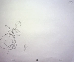Lápiz Dibujado a Mano Dr. Seuss #NN Producción de Huevos y Jamón Green LEN SIMON - Imagen 1 de 2