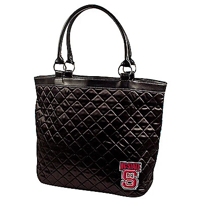 North Carolina NC State Wolfpack Licensed Quilted Tote Bag Purse Cover