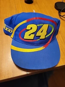 Vintage Nascar 2000 #24 Snapback Truckers Hat Cap - Picture 1 of 6