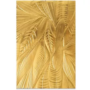 Sizzix Fallen Leaves 3D Embossing folder #664504 Retail $12.99 by Georgie Evans - Picture 1 of 2