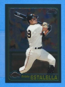 2001 Topps Chrome #126 Bobby Estalella Giants - Picture 1 of 1