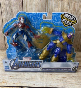 Marvel Avengers Iron Patriot vs Thanos Bend and Flex - Picture 1 of 6