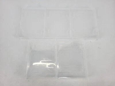 Lot 5 Video Game Case N64 SNES Disc Cartridge Box Cart Sega Genesis Universal S2 - Image 1 of 4