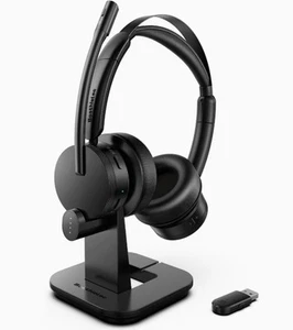 Soothielec Cuffie Wireless V5.2 Auricolare Bluetooth con Cancellazione del Rumore - Foto 1 di 6