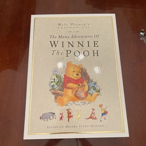 Disney The Many Adventures of Winnie the Pooh Masterpiece Deluxe VHS SEALED - Picture 1 of 4