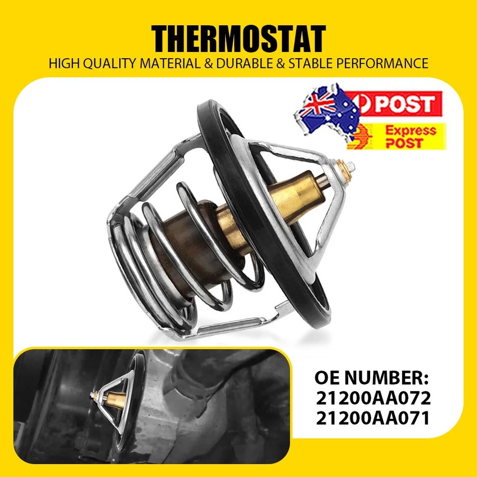 For Subaru Liberty 1990-2005 Impreza Thermostat Replacement Kit with Gasket - image 1 of 4