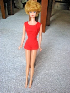 Vintage 1962 Midge Barbie Doll Bubble Cut Hair Straight Leg JAPAN Side Eye Mint - Bild 1 von 14