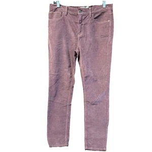 Free People pantaloni in velluto a coste donna W 30 velluto a coste marrone gamba dritta cordoncini skinny - Foto 1 di 6