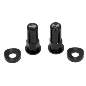 Tusk Rim Lock Nut/Spacer Kit Black For KAWASAKI KLX650R 1993-1996 - Picture 1 of 7