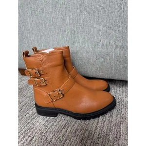 Copied - New Kingsburg Moto Boot in Cognac - Picture 1 of 7