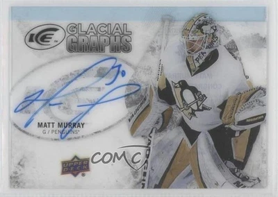 2016-17 Upper Deck Ice Glacial Graphs Matt Murray #GG-MM Auto - Image 1 of 2