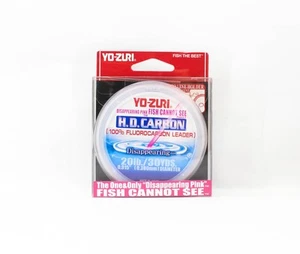 Yo Zuri H.D Carbon Fluorocarbon Pink 100% 30 yds 20 lb R889-DP (1372) - Imagen 1 de 6
