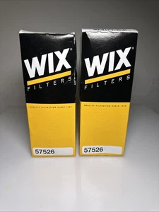 Pair (2) Engine Oil Filter-FLEX Wix 57526 - Picture 1 of 4
