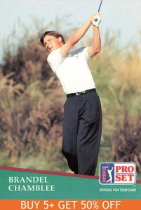 1991 Pro Set PGA Tour #15 Brandel Chamblee Golf - Picture 1 of 2