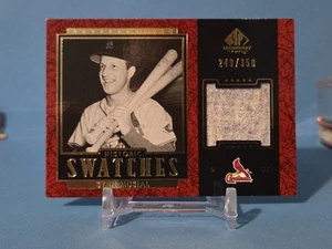 Stan Musial 2003 Upper Deck Legendary Cuts Game Worn Jersey Relic 249/350 #J-SM - Picture 1 of 11