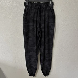 Lululemon Jogger Elasticizzato High-Rise Lunghezza Completa 365 Mimetico Deep Coal Multi Taglia 4 - Foto 1 di 5