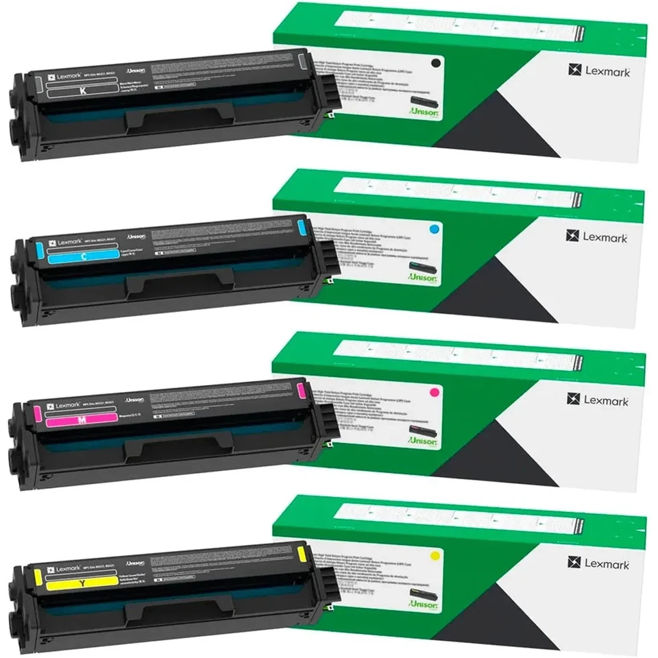Genuine Lexmark Toner for C 3224 3326 3426 MC 3224 3326 3426 C3220 CMYK - Image 1 of 1