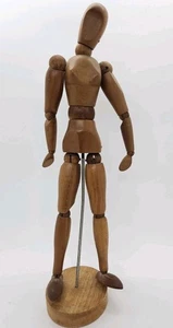 Vintage Morilla Japan 12" Gelenk Holz Künstler Schaufensterpuppe Holz Lay Figur - Bild 1 von 13