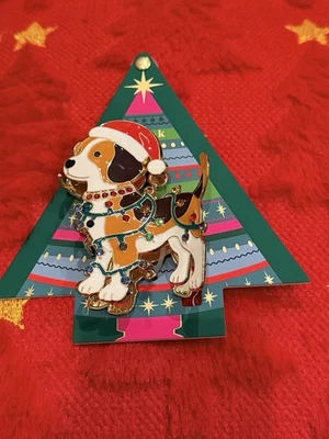 Clip de garra de cachorro de Navidad Piper K, Navidad, vacaciones, regalo Foto 1 de 2