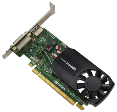 Puerto de pantalla HP Quadro K620 DVI 2 GB DDR3 GPU 765147-001 764898-001 alto perfil Foto 1 de 3