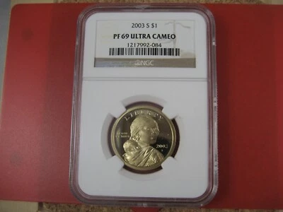 2003 S SACAGAWEA DOLLAR PR-69 ULTRA CAMEO - Image 1 of 2