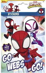Over 500 Marvel Spidey Spiderman Kids Sticker Book Stickers Fun Activity Gift - Picture 1 of 7