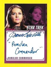 2018 Star Trek TOS Captains Collection Inscription Autograph A15 Joanne Linville