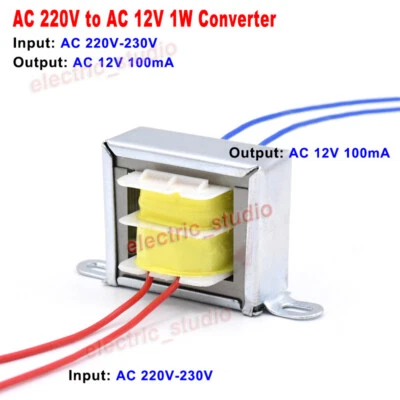 Mini AC-AC Buck Step-Down Converter AC 220V to AC 12V 100mA Power Supply Module - Image 1 of 4