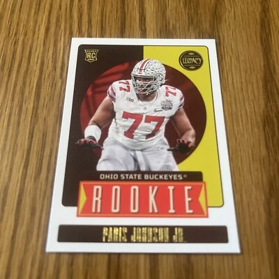 2023 Legacy Paris Johnson Jr. Arizona Cardinals Rookie RC Free Shipping  - Image 1 of 2