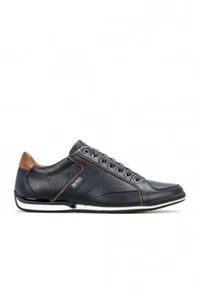BOSS Footwear Boss Saturn_lowp_tbpf1 Trainer Dark Blue - Size UK 7 - Picture 1 of 5
